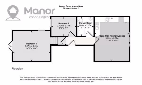 Floor plan for 