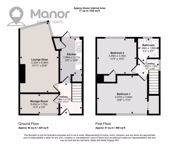 Floor plan for 