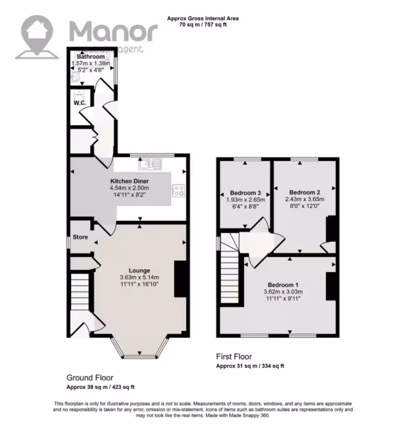 Floor plan for 