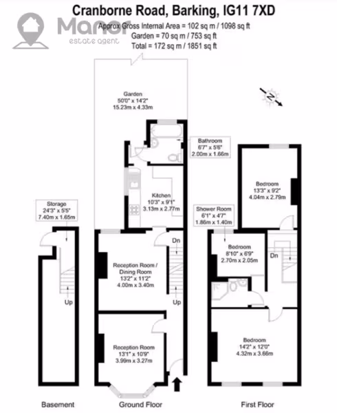 Floor plan for 